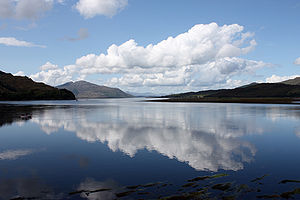 Loch Alsh - reflection