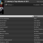 My Top 10 Albums of 2011